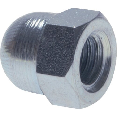 Hutmutter, DIN 1587, M 6, Stahl verzinkt 6