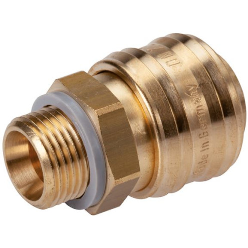 Kupplungsdose NW 7,2, G 1/4"Ausengewinde, Messing