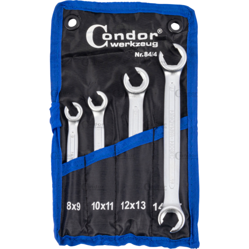 Offener Leitungsschlüssel-Satz, 4-tlg., 8-17 mm