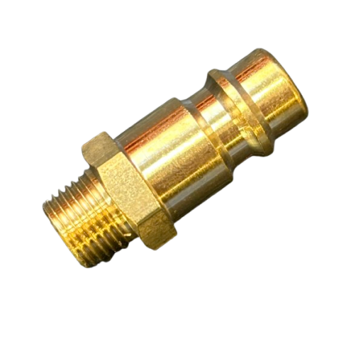 Kupplungsstecker NW 7,2, G1/8", Messing